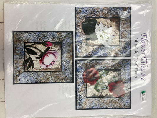 Flower Tiles 5-7 Quilt Pattern