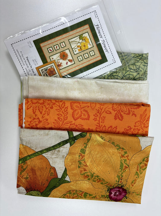 Flower Power Quilt Kit