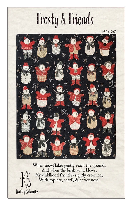 Frosty & Friends Wall Hanging Pattern