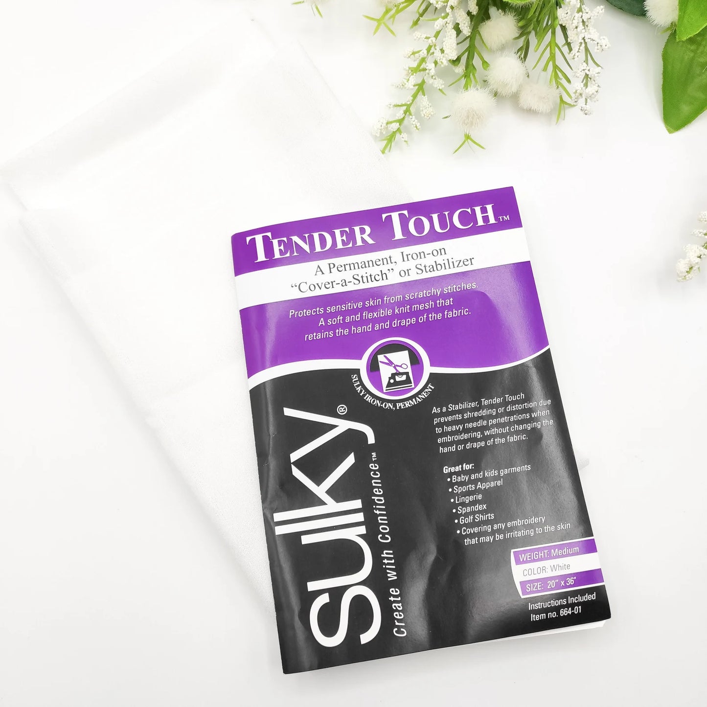 Tendertouch Permanent Iron On Stabilizer