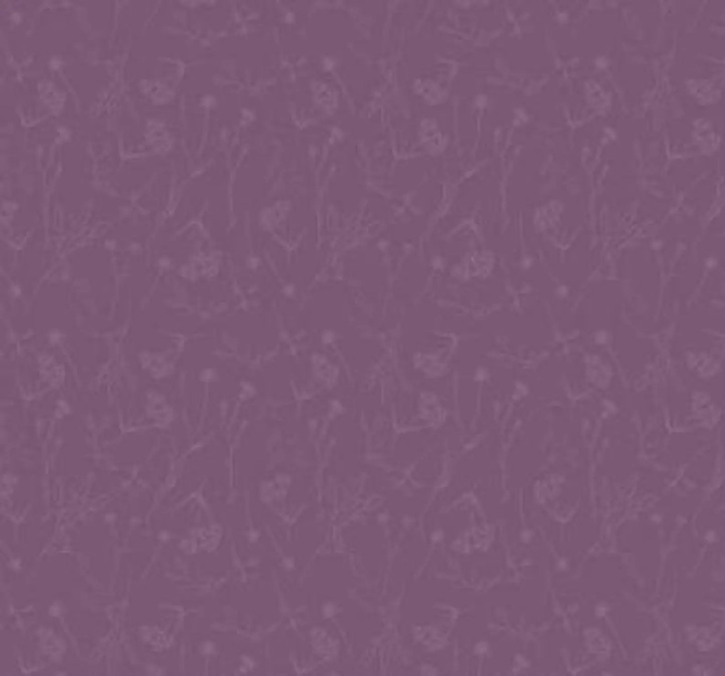 BOLT END 23" Morning Lilac 52230105-02 Pressed floral purple