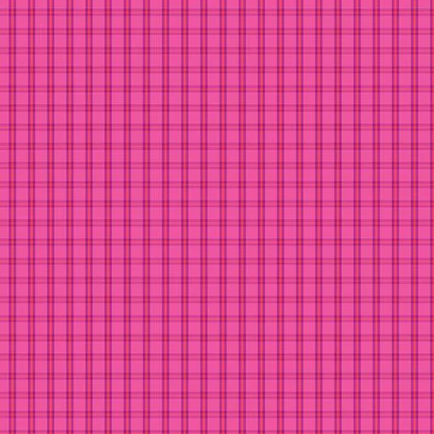 Warp and Weft Woven Plaid Bright Pink Gingham 10206Y 27