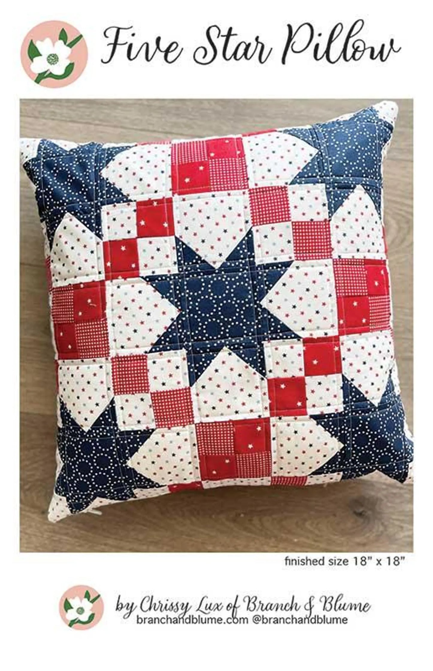 Five Star Pillow Pattern