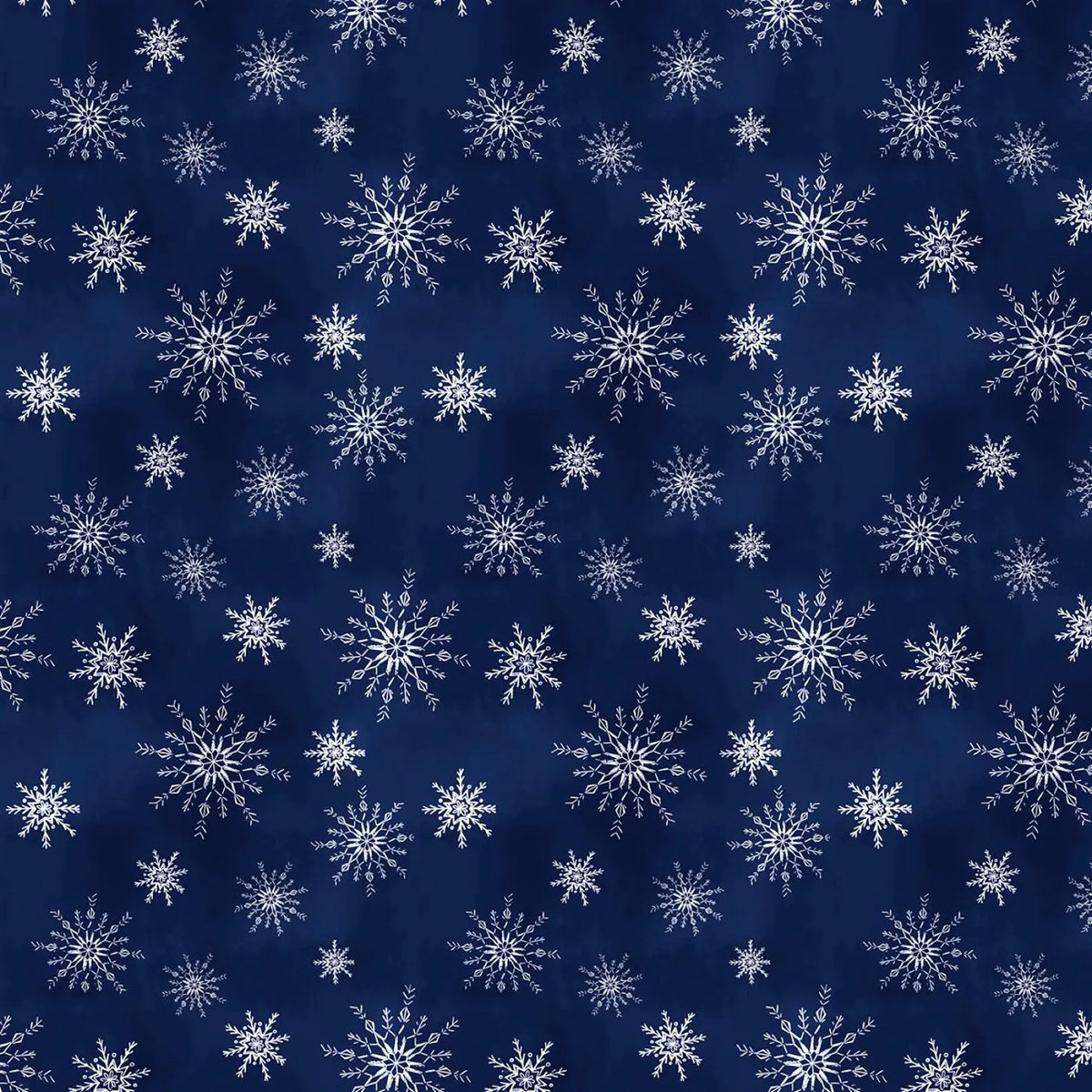 Let it Snow Man 3017 27758 414 Dark Blue Snowflake