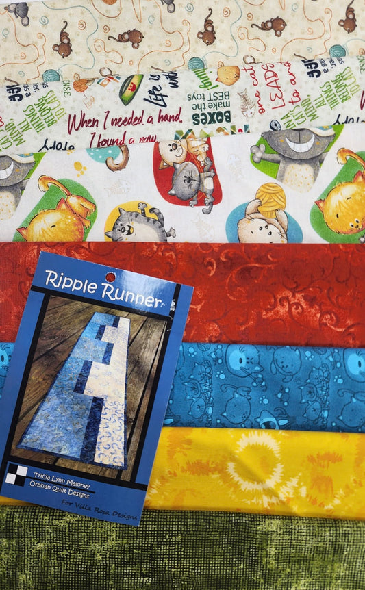 Cat Don't Care Ripple Runner Kit