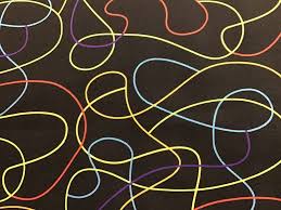 Squiggle Backers Rainbow WIDE Backing