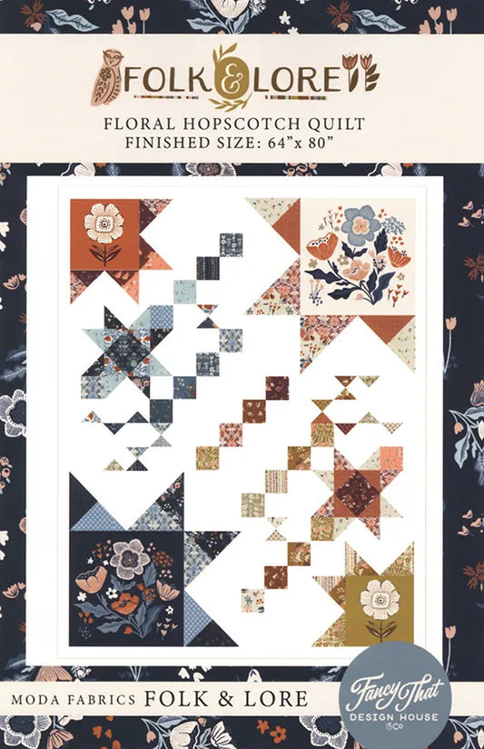 Floral Hopscotch Quilt Pattern