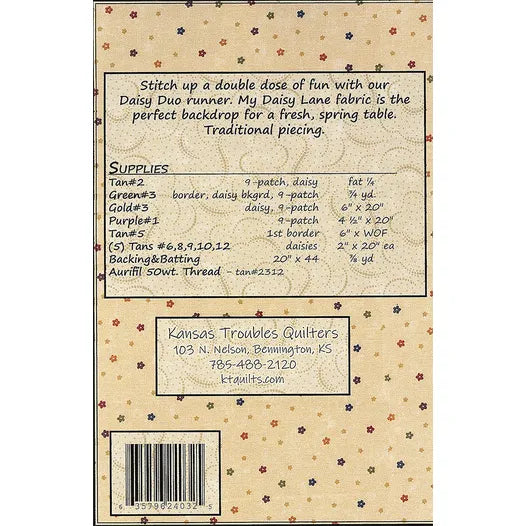 Daisy Duo Pattern