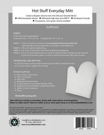 Hot Stuff Everyday Oven Mitt Clear