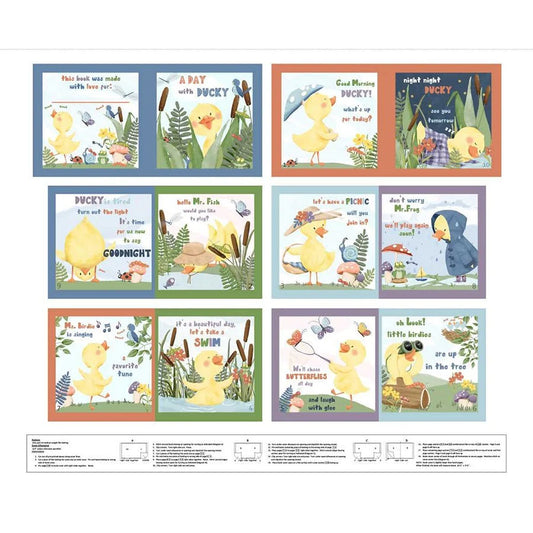 Lucky Duck Book Panel 8973BP 108