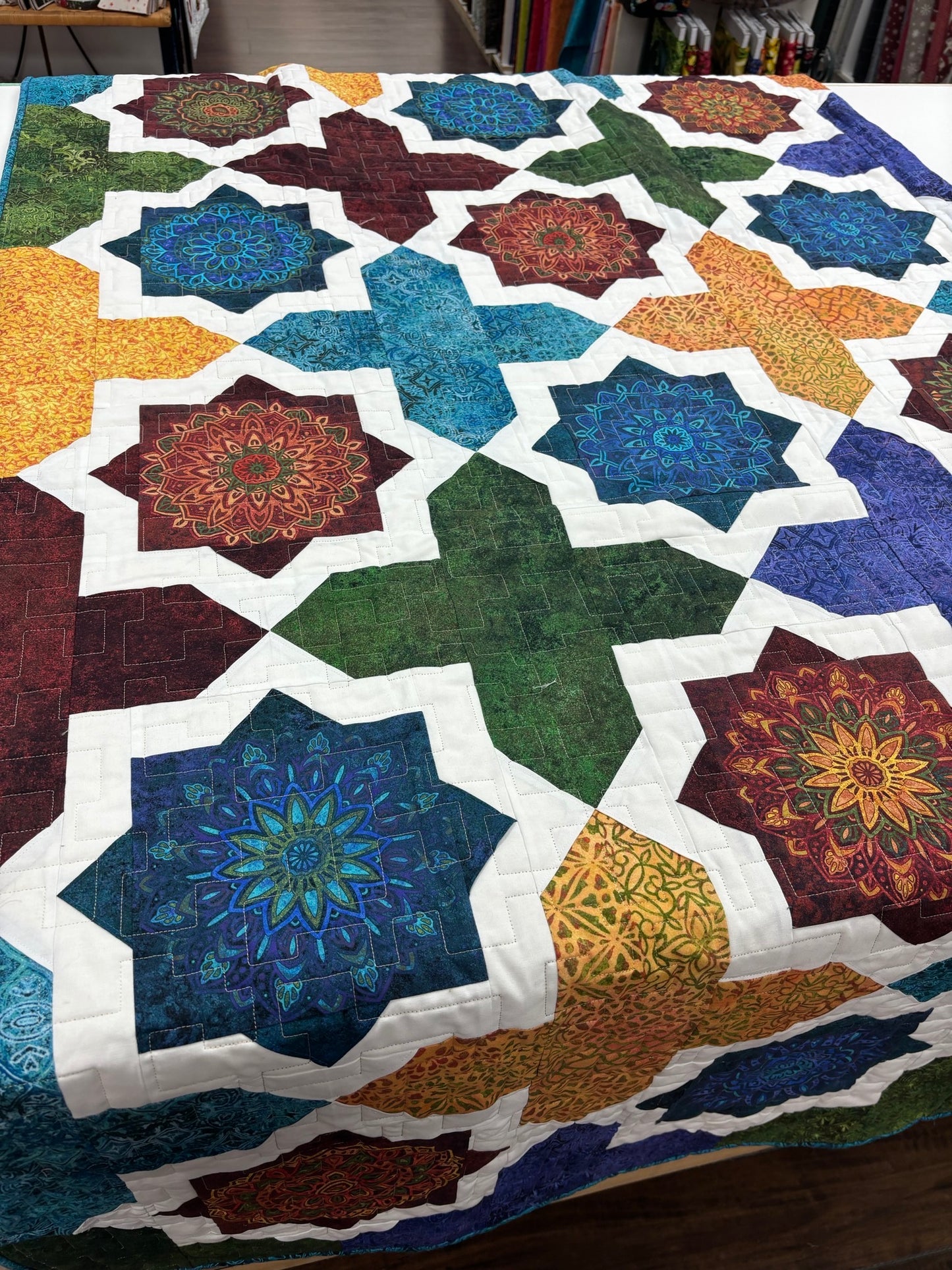 Moroccan Tiles Quilt Kit