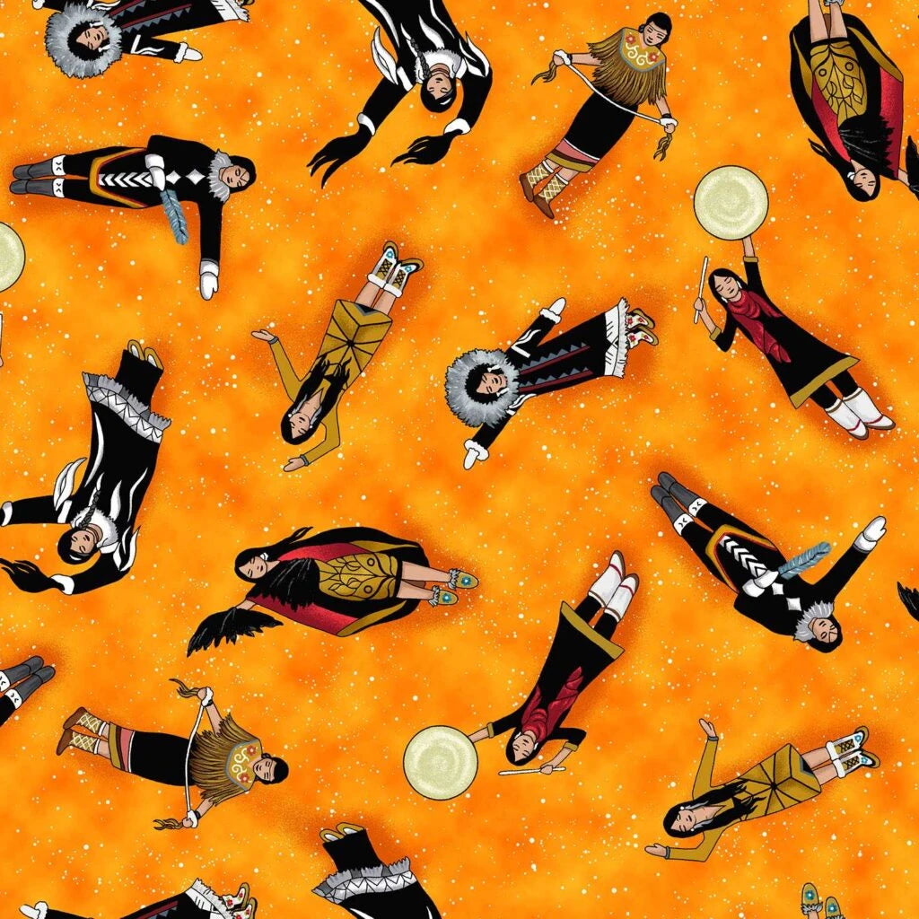 BOLT END 29" Inspired Dancers Orange