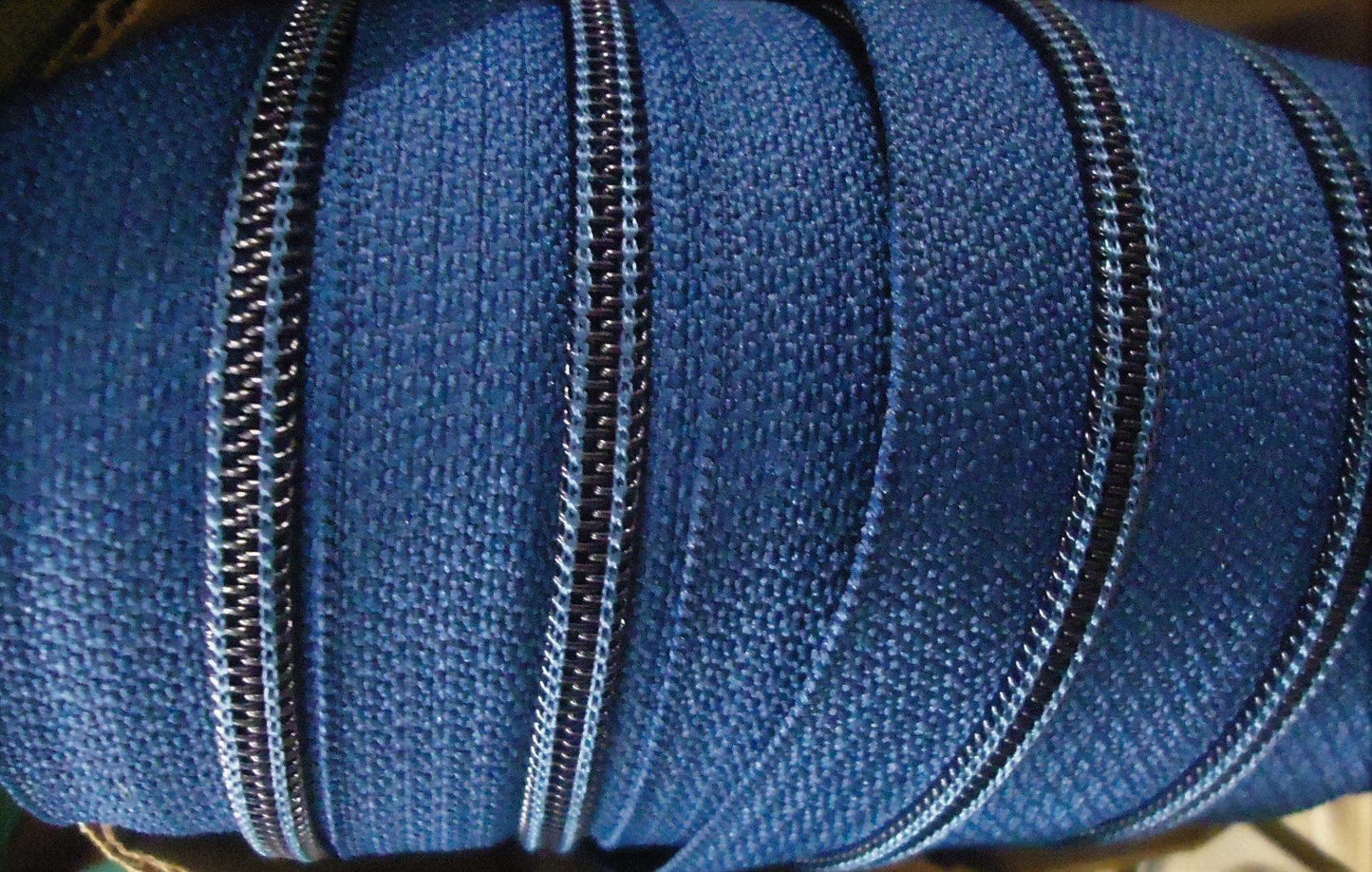 Reversible Coil Zipper Navy Blue