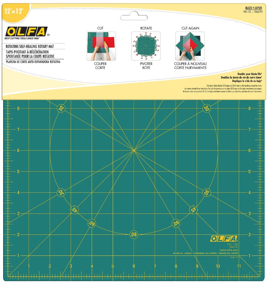 Olfa 12" Rotating Self Healing Rotary Mat