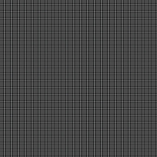 Warp and Weft Woven Plaid Grey Gingham 10206Y 08