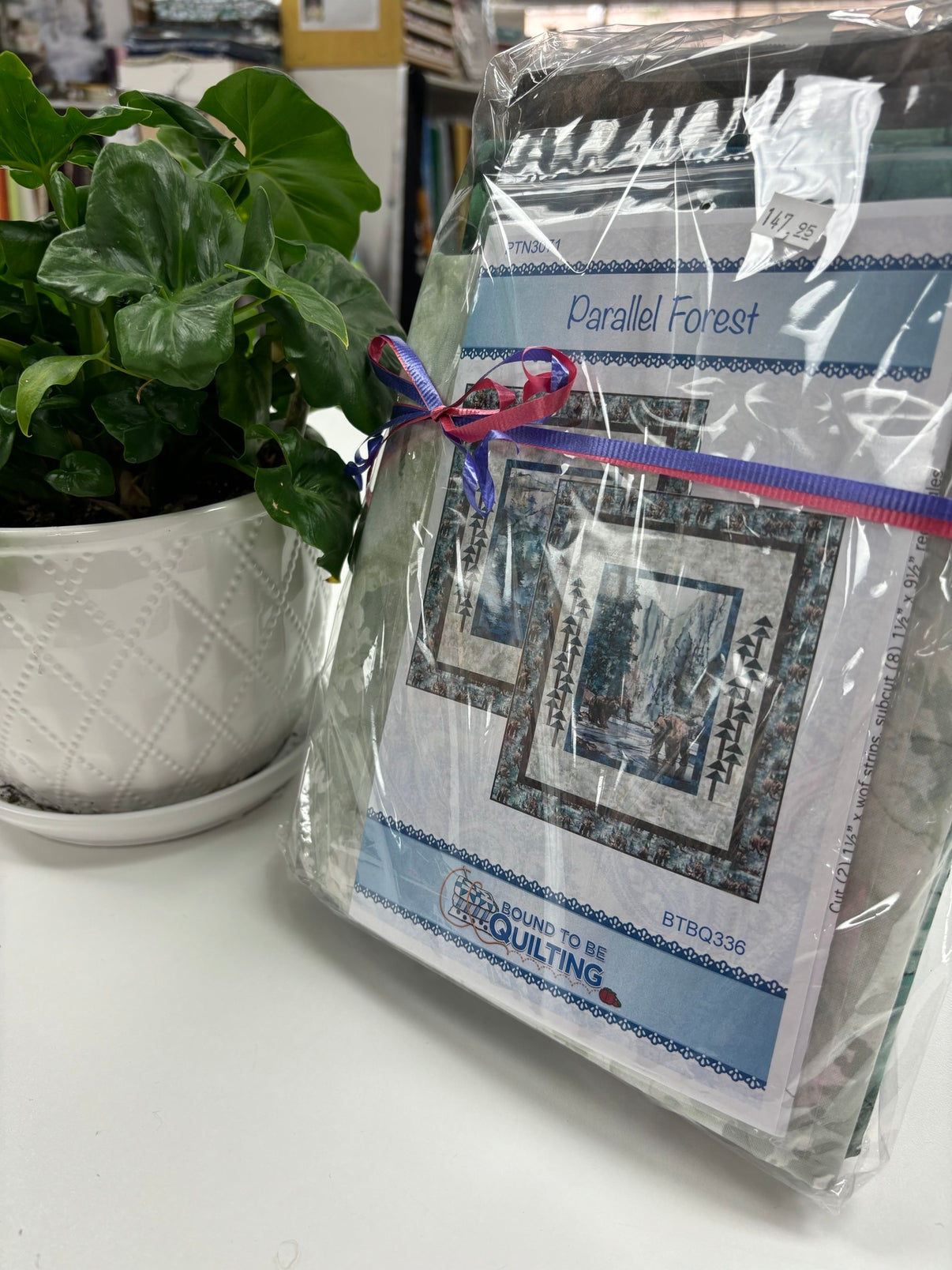 Parallel Forest Quilt Kit Mama Bears Quilt Shoppe