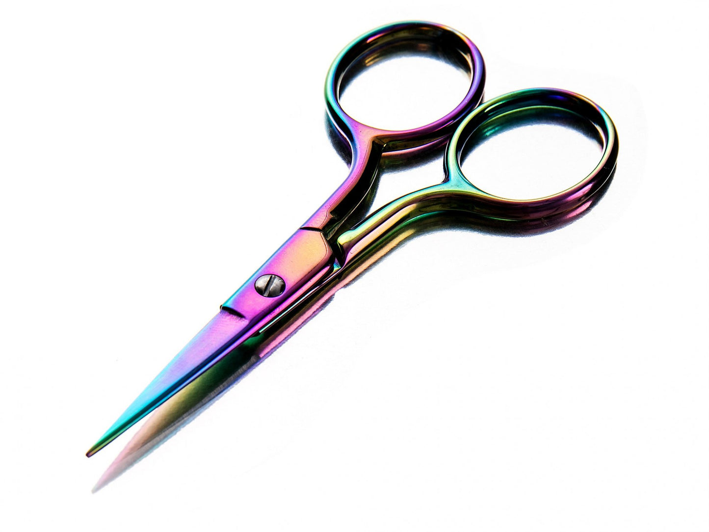 Rainbow Titanium Needlework Scissors