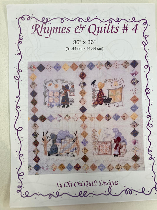 Rhymes & Quilts #4 Pattern