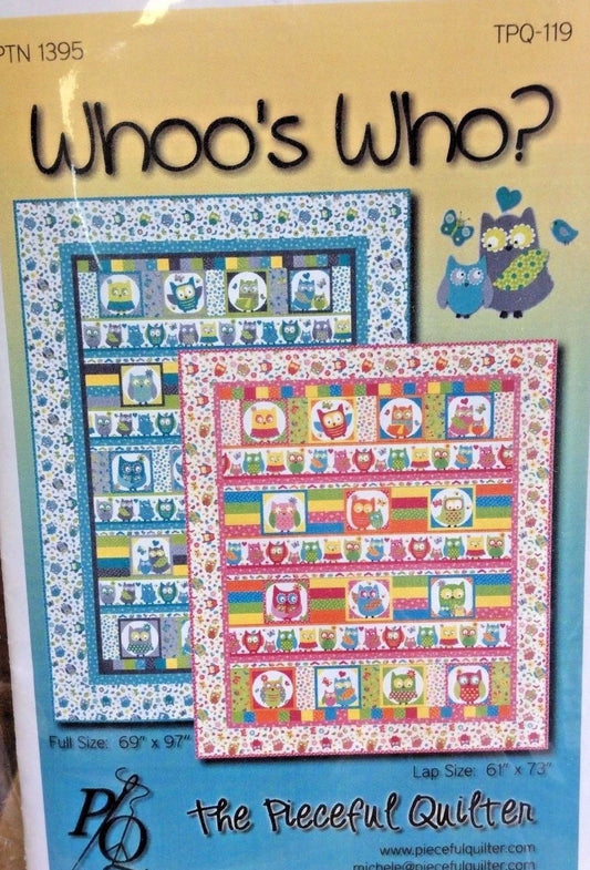 Whoo's Who Pattern