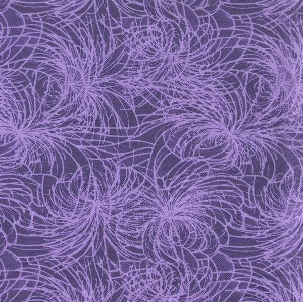 Extra WIDE Flannel Meadow Lavender R19034 F 4