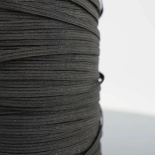Braided Elastic 10mm Black