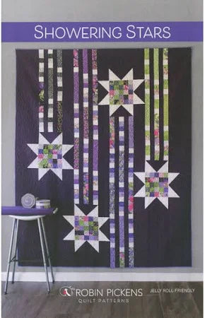 Showering Stars Quilt Pattern