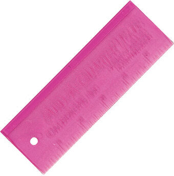 Add-A-Quarter Ruler Pink 6"
