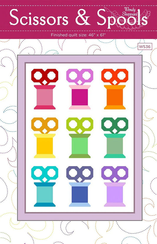 Scissors & Spools Quilt Pattern