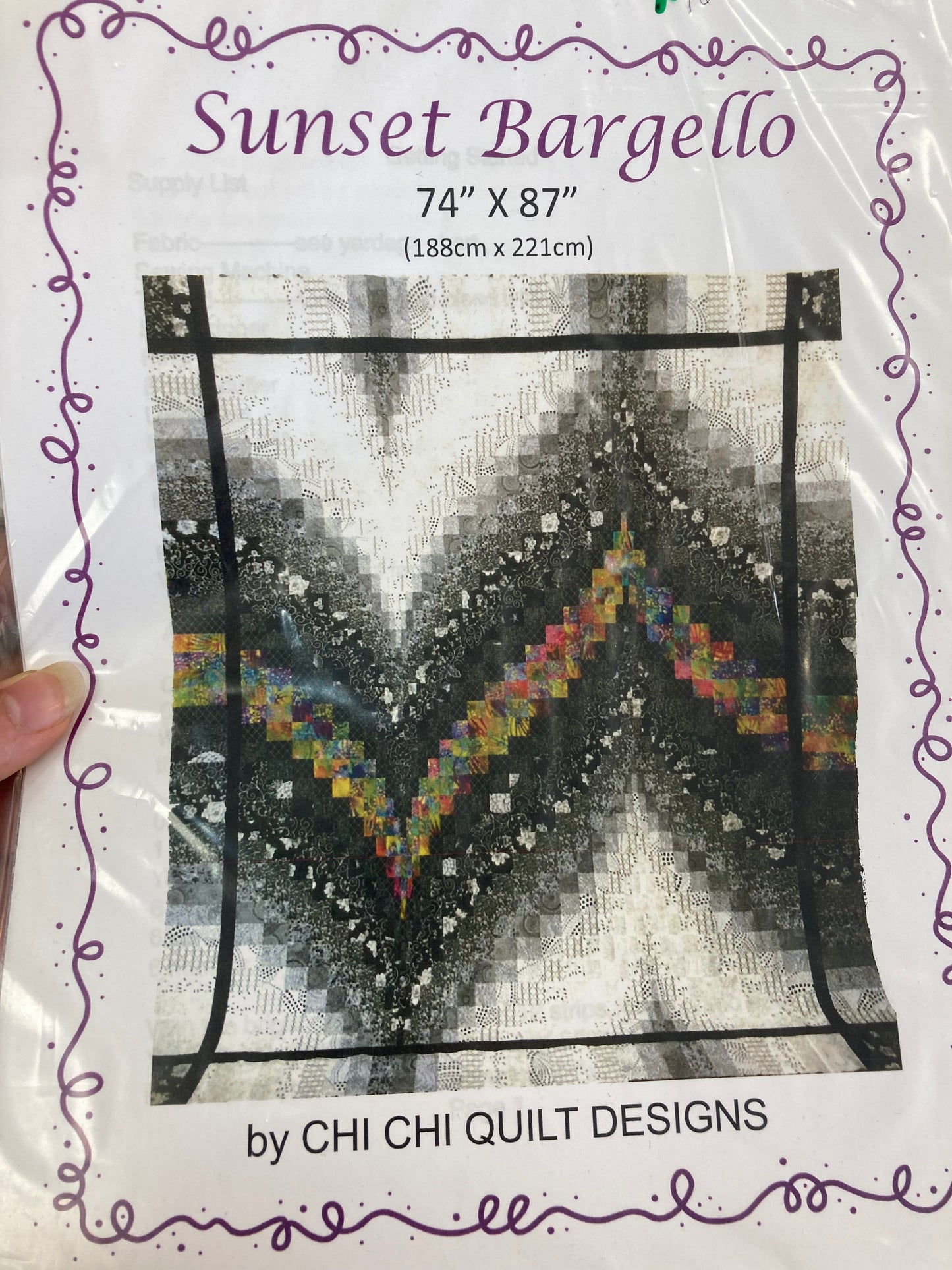Sunset Bargello Quilt Pattern