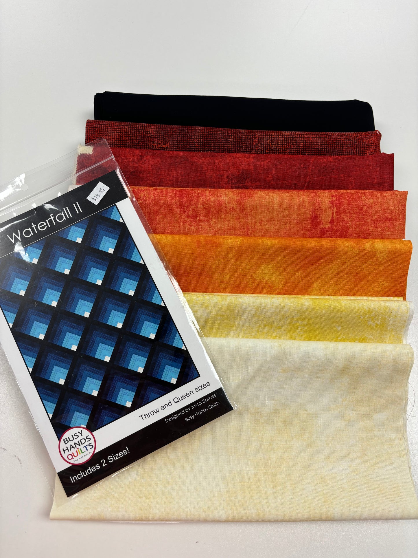 Waterfall 2 Quilt Kit (On fire)